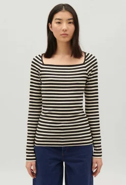 Claudie Pierlot Striped T-Shirt*Women T-Shirts