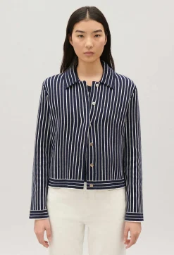 Claudie Pierlot Stripy Knit Cardigan*Women Sweaters And Cardigans