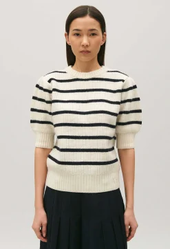 Claudie Pierlot Thick Knit Breton Jumper*Women Sweaters And Cardigans