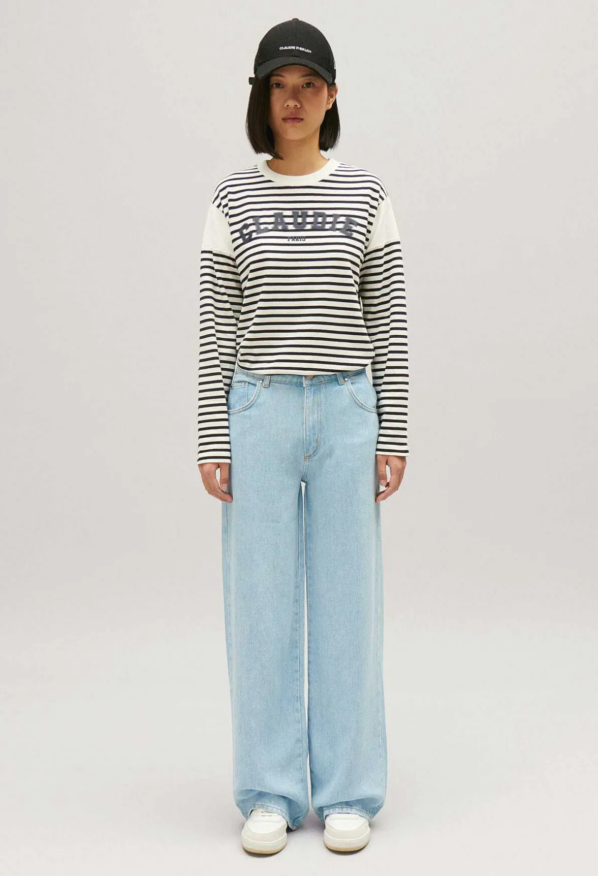 Claudie Pierlot Two-Tone Claudie T-Shirt*Women Sweaters And Cardigans