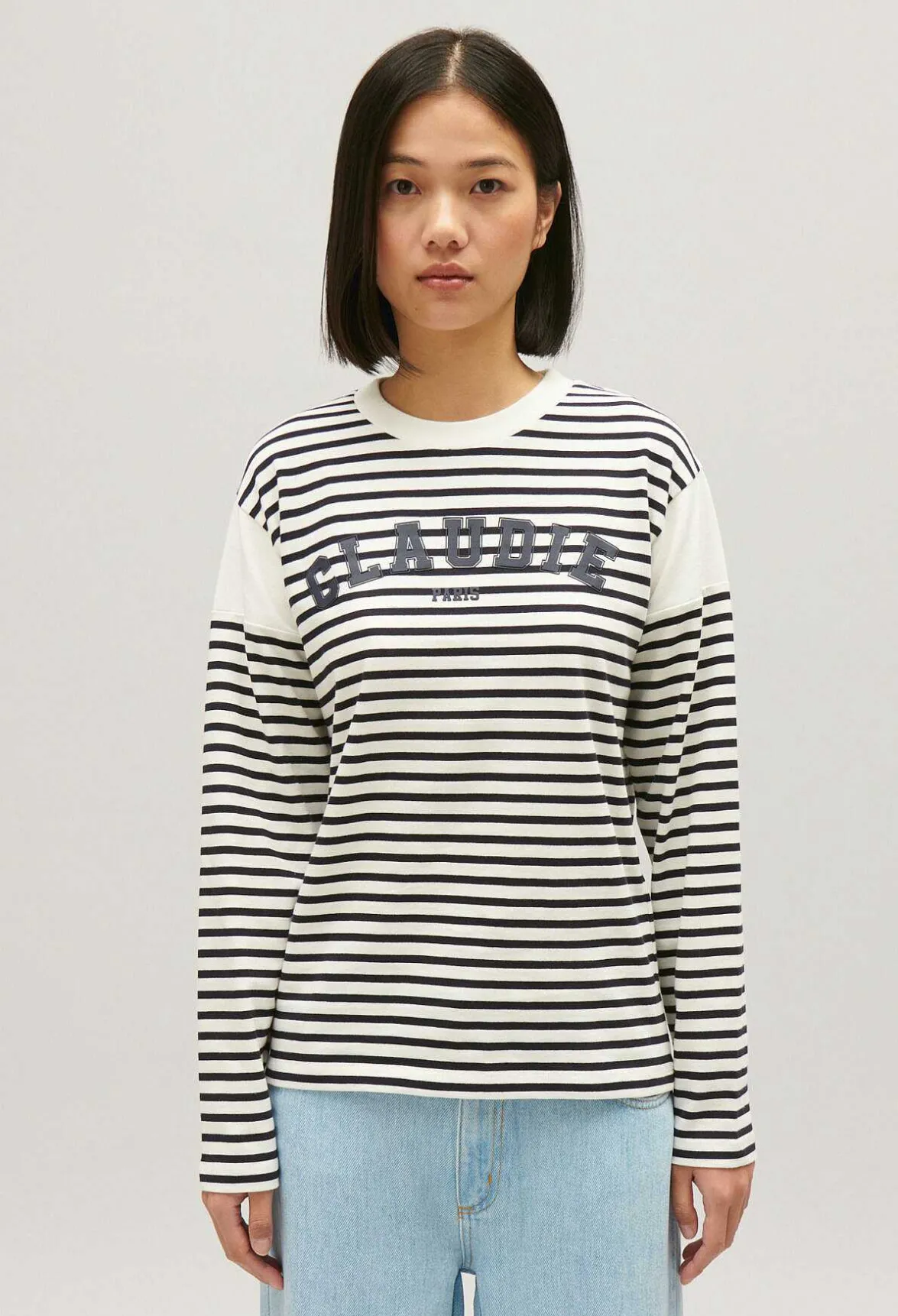 Claudie Pierlot Two-Tone Claudie T-Shirt*Women Sweaters And Cardigans