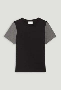 Claudie Pierlot Two-Tone T-Shirt*Women T-Shirts