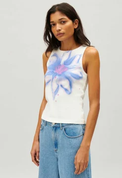 Claudie Pierlot Vest Flower Print*Women T-Shirts