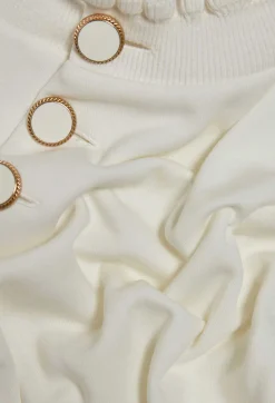 Claudie Pierlot White Jumper*Women Sweaters And Cardigans