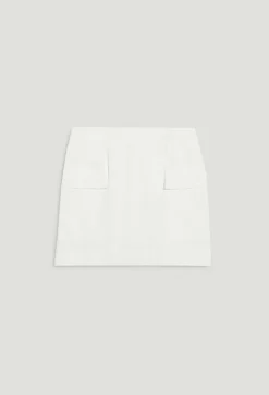 Claudie Pierlot White Short Skirt*Women Skirts And Shorts