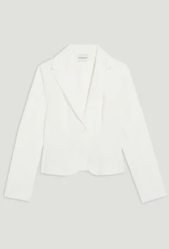Claudie Pierlot White Slim-Fit Suit Jacket*Women Blazers