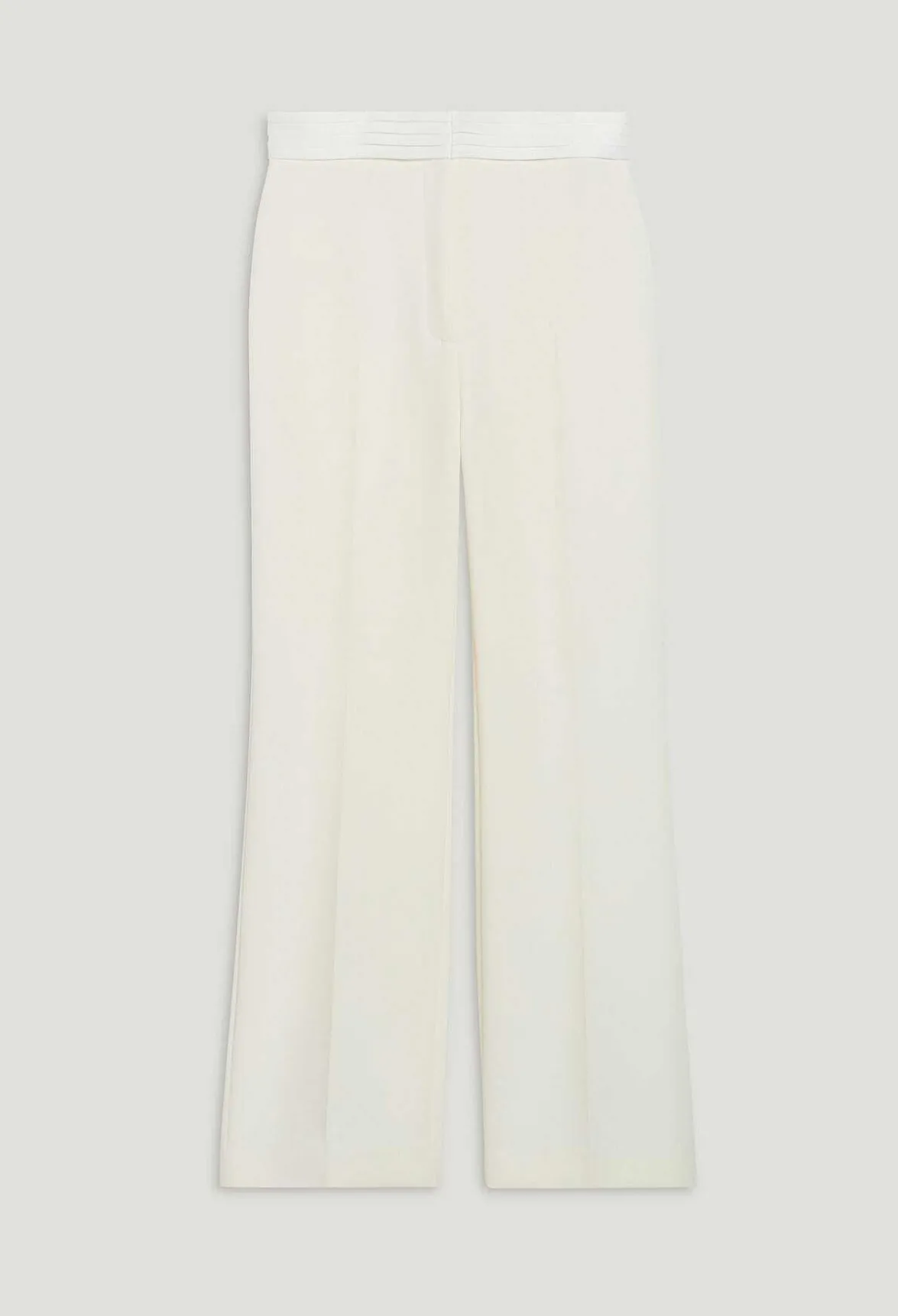 Claudie Pierlot White Straight Tailored Trousers*Women Jeans And Trousers