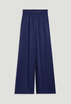 Claudie Pierlot Wide-Leg Trousers With Smocked Waistband*Women Jeans And Trousers