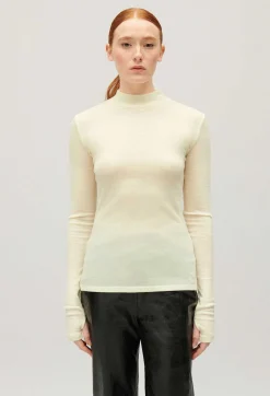 Claudie Pierlot Wool Top With High Neck*Women Sweaters And Cardigans