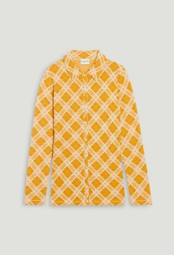 Claudie Pierlot Yellow Checked Cardigan*Women Sweaters And Cardigans